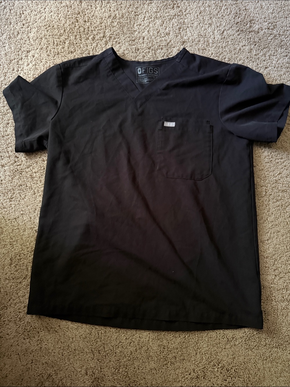 Figs, black, scrub, top size medium